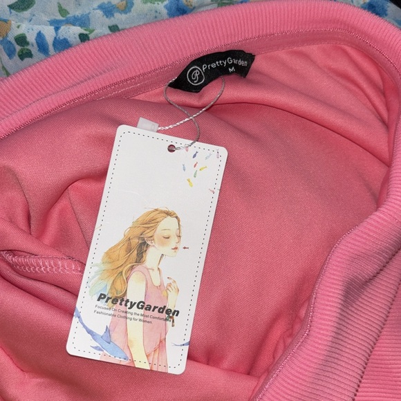 PRETTYGARDEN Womens Summer Bodycon Maxi Tube Dress Ribbed Strapless Side Slit - Picture 6 of 7